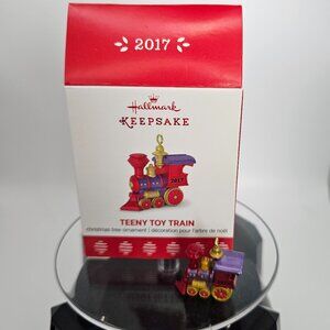 Keepsake Teeny Toy Train Ornament 2017